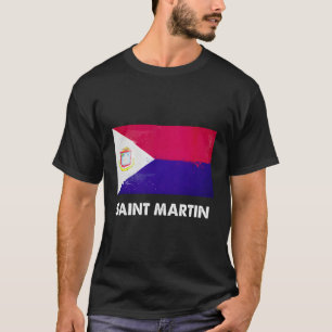 T-shirt Drapeau Saint-Martinois-Saint-Martin