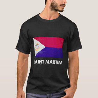T-shirt Drapeau Saint-Martinois-Saint-Martin