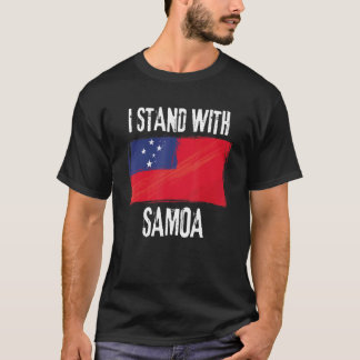 T-shirt Drapeau Samoan Drapeau Samoan