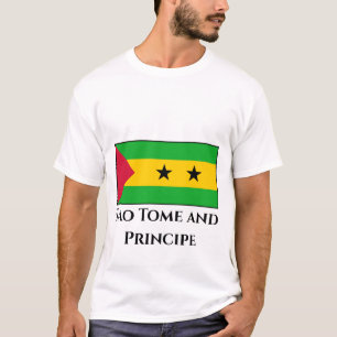 T-shirt Drapeau Sao Tomé-et-Principe