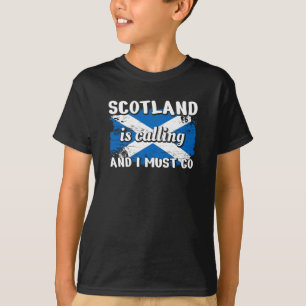 T-shirt Drapeau Scotland Schlotland