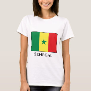T-shirt Drapeau sénégalais