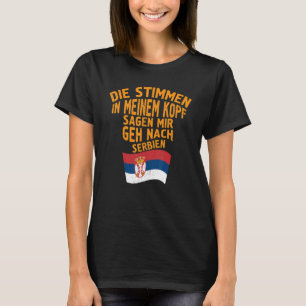 T-shirt Drapeau serbe serbe Srbija Juyougoslave Belgra