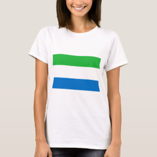 T-shirt Drapeau Sierra Leone