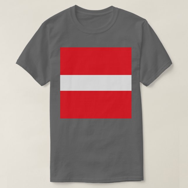 T-shirt Drapeau Simple Autriche (Design devant)
