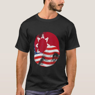 T-shirt Drapeau Sioux De La Tribu Dakota Et Lakota