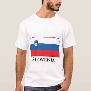 T-shirt Drapeau Slovénie