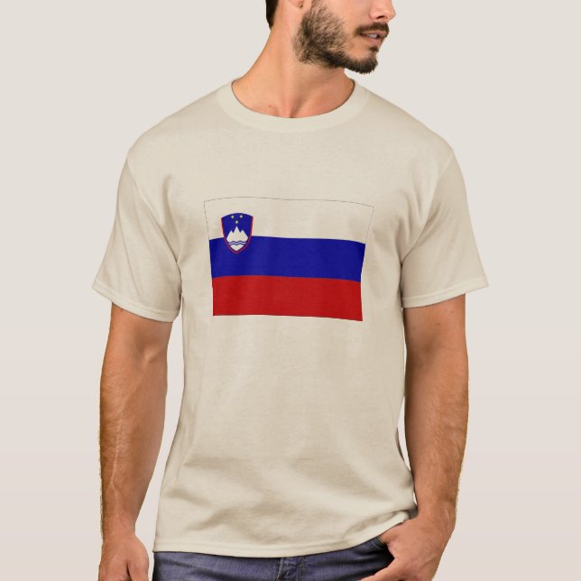 T-shirt Drapeau Slovénie (Devant)