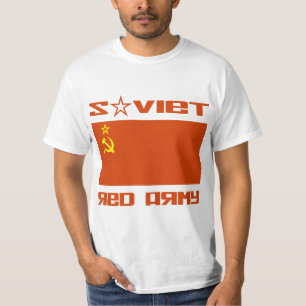 T-shirt Drapeau soviétique d'armée rouge