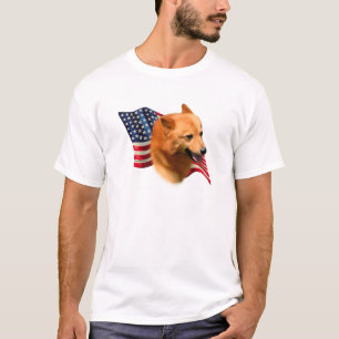 T-shirt Drapeau spitz finlandais