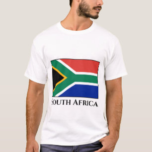 T-shirt Drapeau sud-africain