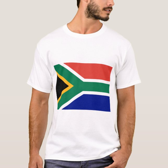 T-shirt Drapeau sud-africain (Devant)