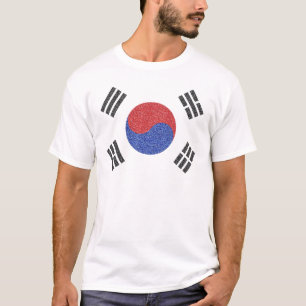 T-shirt Drapeau sud-coréen