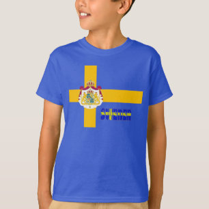 T-shirt Drapeau suédois