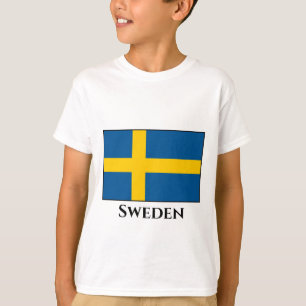 T-shirt Drapeau suédois