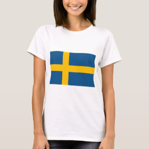 T-shirt Drapeau suédois