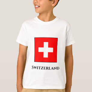 T-shirt Drapeau suisse