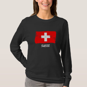 T-shirt Drapeau Suisse