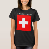 Drapeau suisse personnalisé Schweiz Suisse Europe