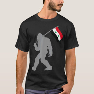 T-shirt Drapeau Syrien De Suriya Sur Le Drapeau Syrien