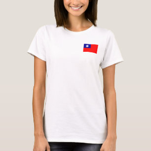 T-shirt Drapeau taïwanais