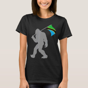 T-shirt Drapeau tanzanien sur drapeau tanzanien