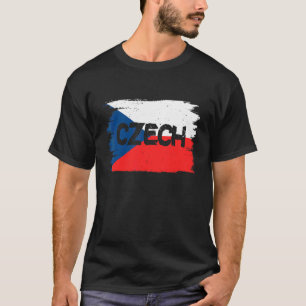 T-shirt Drapeau tchèque
