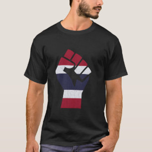 T-shirt Drapeau Thaïlande Poing thaï Fierté thaïe Drapeau