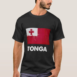 T-shirt Drapeau Tongan