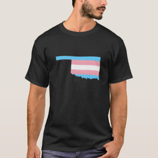 T-shirt Drapeau trans Oklahoma LGBT Pride Soutien à la fam