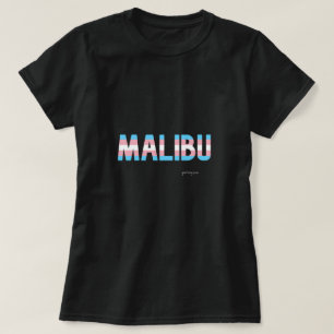 T-shirt Drapeau Transgenre Malibu Pride T Shirt W.