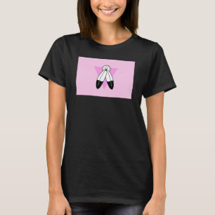 T-shirt Drapeau Triangle Rose Two-Spirit