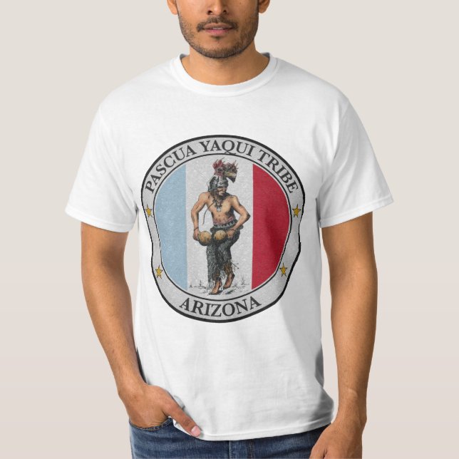 T-shirt Drapeau tribal Yaqui (Devant)