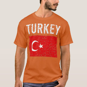 T-shirt Drapeau turc