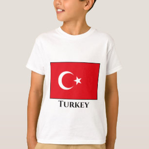 T-shirt Drapeau turc
