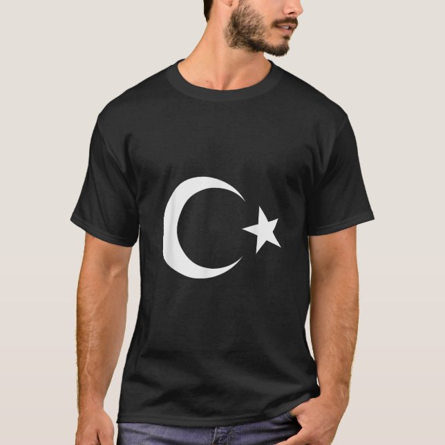 T-shirt Drapeau turc Tee Drapeau turc (Devant)