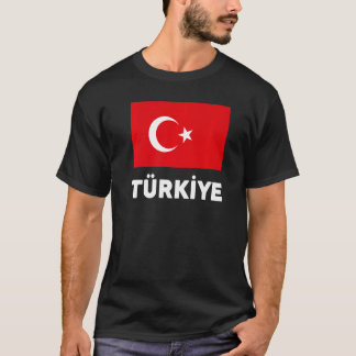 T-shirt Drapeau Türkiye Turquie
