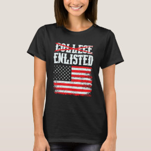 T-shirt Drapeau U du soldat enrôlé au Collège
