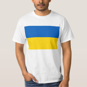 T-shirt Drapeau Ukraine