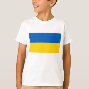 T-shirt Drapeau Ukraine