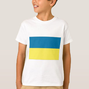 T-shirt Drapeau Ukraine