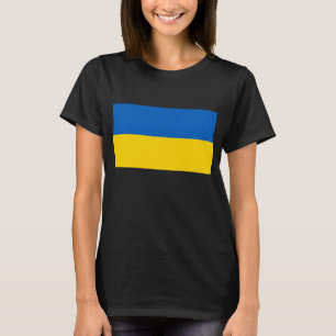 T-shirt Drapeau Ukraine
