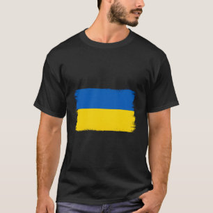 T-shirt Drapeau ukrainien