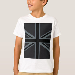 T-shirt Drapeau Union Jack noir
