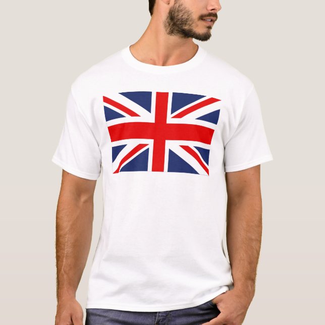 T-shirt Drapeau Union Jack - Royaume-Uni (Devant)