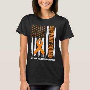 T-shirt Drapeau US Sclérose en plaques Sclérose en plaques