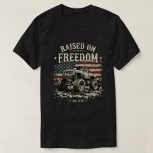 Drapeau USA 1776 : hissé sur le Monster Truck de l