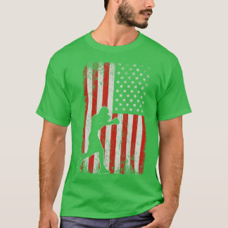 T-shirt Drapeau USA Boxe