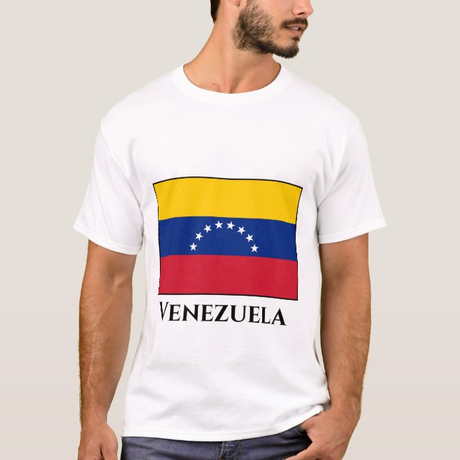 T-shirt Drapeau vénézuélien (Devant)