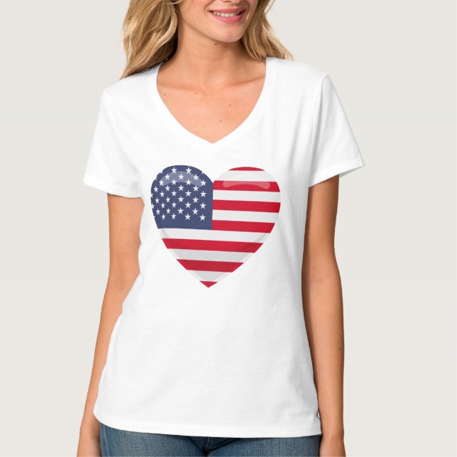 T-shirt Drapeau Vibrant - Célébrez votre Hérita (Devant)